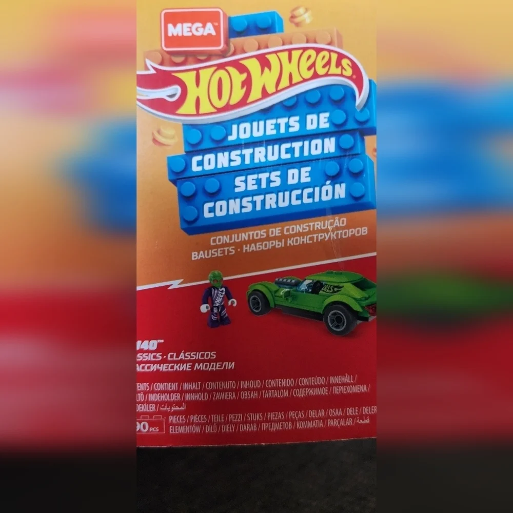 🎄Mattel Green Building Set HW40 Car - Picture 2 of 4